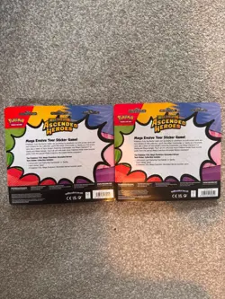 Pokemon Ascended Heroes Tech sticker collection Charmander + Gastly New&Sealed - Image 2