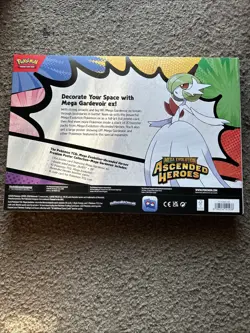 Ascended Heroes Premium Poster Collection Mega Gardevoir Pokemon Mega Evolution - Image 2