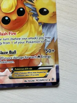 Flareon Holo RC29/RC32 XY FA/EX Generations Radiant Collection Pokemon Card - Image 2