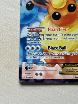 Flareon Holo RC29/RC32 XY FA/EX Generations Radiant Collection Pokemon Card - Image 3