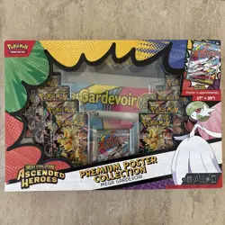 Pokemon TCG Ascended Heroes Mega Gardevoir Premium Poster Collection SEALED - Image 1