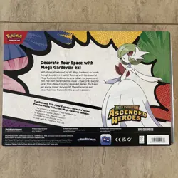 Pokemon TCG Ascended Heroes Mega Gardevoir Premium Poster Collection SEALED - Image 2