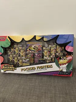 POKEMON TCG Ascended Heroes Focused Fighters Premium Collection - NEW IN HAND - Image 1