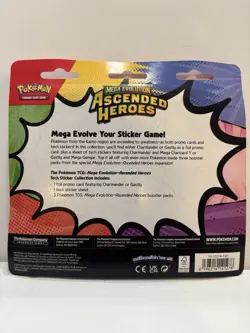 Pokemon TCG Mega Evolution Ascended Heroes Tech Sticker Collection Charmander - Image 2