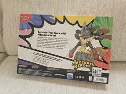 Pokemon TCG Ascended Heroes Premium Poster Collection Mega Lucario - Image 2