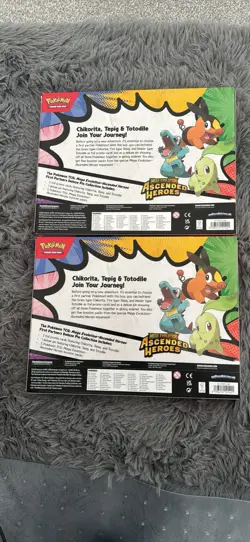 Pokemon TCG Ascended Heroes First Partners Deluxe Pin Collection Factory Sealed - Image 2