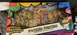 Pokemon TCG Mega Evolution Ascended Heroes Focused fighters Premium Collection - Image 1