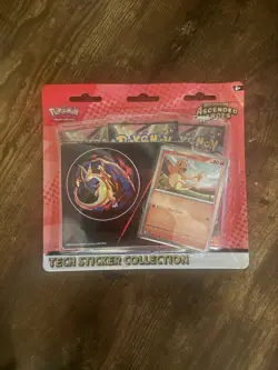 2 Pokemon TCG Mega Evolution Ascended Heroes Tech Sticker Collection 3-Pack - Image 3