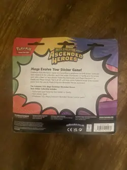 2 Pokemon TCG Mega Evolution Ascended Heroes Tech Sticker Collection 3-Pack - Image 4