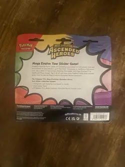 2 Pokemon TCG Mega Evolution Ascended Heroes Tech Sticker Collection 3-Pack - Image 5