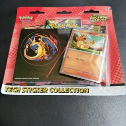 Pokemon TCG Mega Evolution Ascended Heroes Tech Sticker Collection Charmander - Image 1