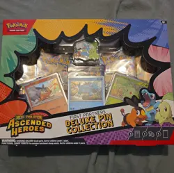 Pokemon TCG Ascended Heroes Elite Trainer Box ETB Sealed AND Pin collection - Image 4