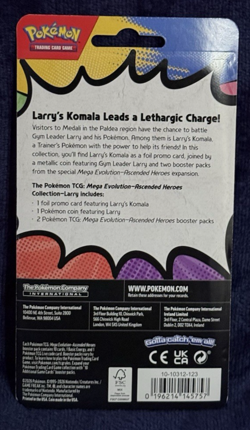 Pokemon Mega Evolution: Ascended Heroes 2-Pack Blister Collection Larry - Image 2