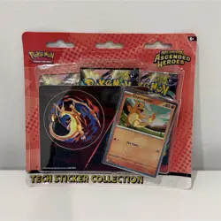 Pokemon TCG Mega Evolution Ascended Heroes Tech Sticker Collection Charizard - Image 1