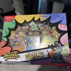 Pokemon TCG: Mega Evolution Ascended Heroes Deluxe Pin Collection Factory Sealed - Image 1