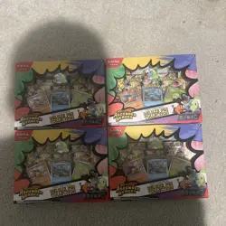 4 sealed Pokemon Mega Evolution Ascended Heroes Deluxe Pin Collection Box Lot - Image 1