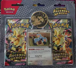 Pokemon TCG: Mega Evolution Ascended Heroes Collection (Larry) 2-Pack Blister - Image 1