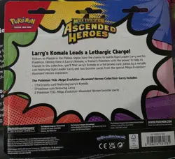 Pokemon TCG: Mega Evolution Ascended Heroes Collection (Larry) 2-Pack Blister - Image 2