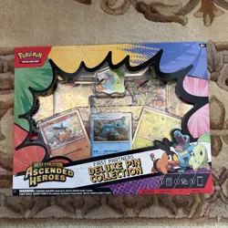 Pokemon TCG Mega Evolution-Ascended Heroes First Partner Deluxe Pin Collection - Image 1
