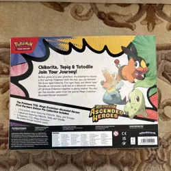 Pokemon TCG Mega Evolution-Ascended Heroes First Partner Deluxe Pin Collection - Image 2
