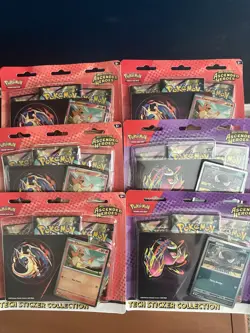 Pokemon TCG Mega Evolution Ascended Heroes Tech Sticker Collection LOT OF 6 - Image 1