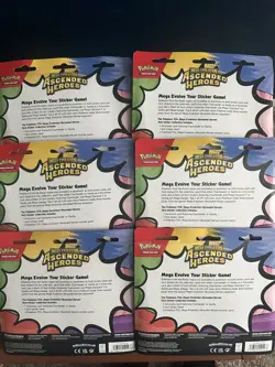 Pokemon TCG Mega Evolution Ascended Heroes Tech Sticker Collection LOT OF 6 - Image 2