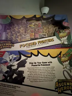 Pokemon TCG Focused Fighters Premium Collection - Mega Evolution Ascended Heroes - Image 1