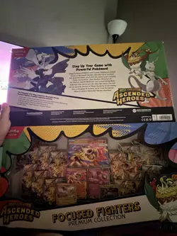Pokemon TCG Focused Fighters Premium Collection - Mega Evolution Ascended Heroes - Image 2