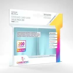 2020 GAMEGENIC Standard Card Game Value Pack Prime (66Mm X 91Mm) (200) - Image 1