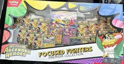X6 Pokemon Ascended Heroes Focused Fighters Premium Collection Box IN HAND UK ✅ - Image 1