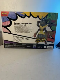 Pokemon TCG Ascended Heroes Mega Lucario Premium poster Collection - Image 2