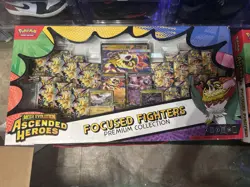 Pokemon TCG Ascended Heroes Focused Fighters Premium Collection Lot of 2 Sams - Image 4