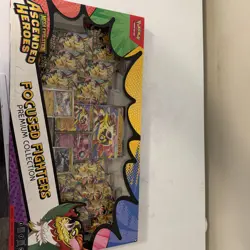 POKEMON TCG: ASCENDED HEROES FOCUSED FIGHTERS PREMIUM COLLECTION *Item In-Hand* - Image 1