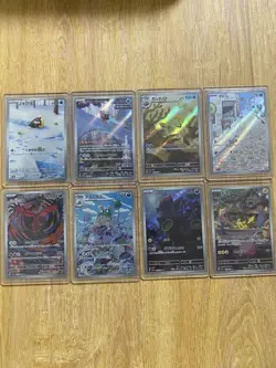 Pokemon Card Game Retirement Set with Pikachu Sleeves and Protectors - Image 4