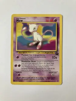 Mew 8 WOTC Black Star Promo WOTC Pokemon TCG - Image 1