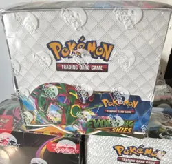 Pokemon Sword & Shield Evolving Skies Booster Box English Rayquaza TCG Chinese - Image 1