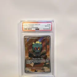 Pokemon TCG Marshadow 146/132 ME01 Mega Evolution Holo Illustration Rare PSA 10 - Image 1