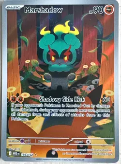 Marshadow - 146/132 - Illustration Rare - Mega Evolution - Pokemon Card - NM/M - Image 1