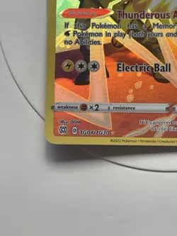 Pokemon TCG Jolteon TG04/TG30 Holo Rare Trainer Gallery Brilliant Stars NM - Image 3