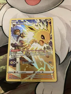 Pokemon TCG Jolteon TG04/TG30 Holo Rare Trainer Gallery Brilliant Stars NM - Image 1