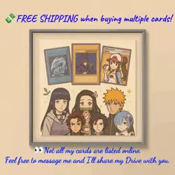 Card Pokemon Waifu Trainers Misty Serena Dawn Cynthia May Lillie Iris Hilda Rosa - Image 2
