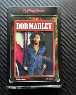 2025 Rolling Stone Bob Marley Keepsake Edition Trading Card #068 /10 Serial # - Image 1