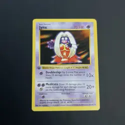 Jynx #31/102 – Pokemon Base Set 1st Edition Shadowless (1999) - Image 1