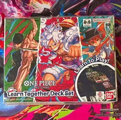 Bandai Namco One Piece Card Game Learn Together Deck Set English LD-01 - Image 1