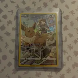 Pokemon TCG Eevee 70 HP Ultra Rare Holo Full Art TG11/TG30 ENG 2022 - Image 1