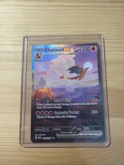 Pokemon TCG Charizard EX 199/165 Scarlet & Violet 151 English Edition - Image 1