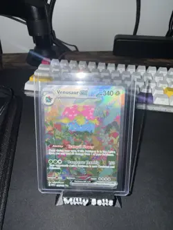 Venusaur ex 198/165 Sv: Scarlet & Violet 151 Special Illustration Rare Holo - Image 1