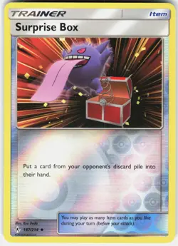 Pokemon Surprise Box 187/214 Uncommon Unbroken Bonds Pokemon Reverse Holo NM - Image 1