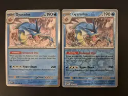 Gyarados 130/165 Holo + Reverse Holo - Scarlet & Violet 151 - Pokemon TCG - Image 1