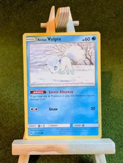 Alolan Vulpix Common SM - Lost Thunder 53/214 LP Naoyo Kimura - Image 1